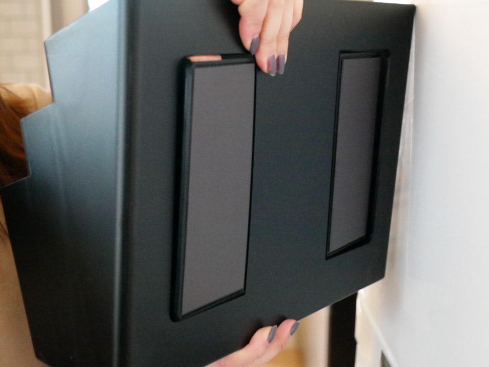 Yamazakiの冷蔵庫横マグネット3段収納ポケット