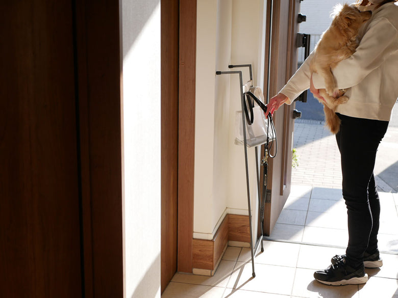 ポッシュリビングのマンゴーウッドウォールハンガー