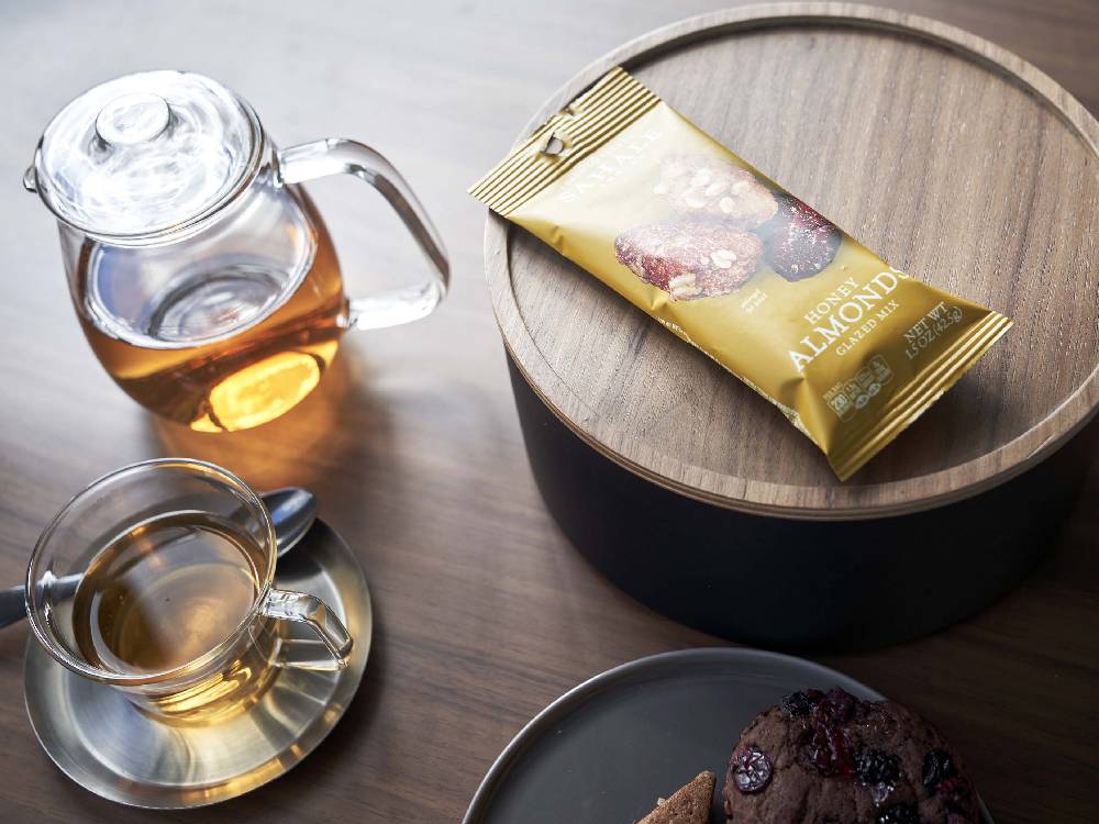 RIN/リン 蓋付きラウンド収納ケース スチールと木材