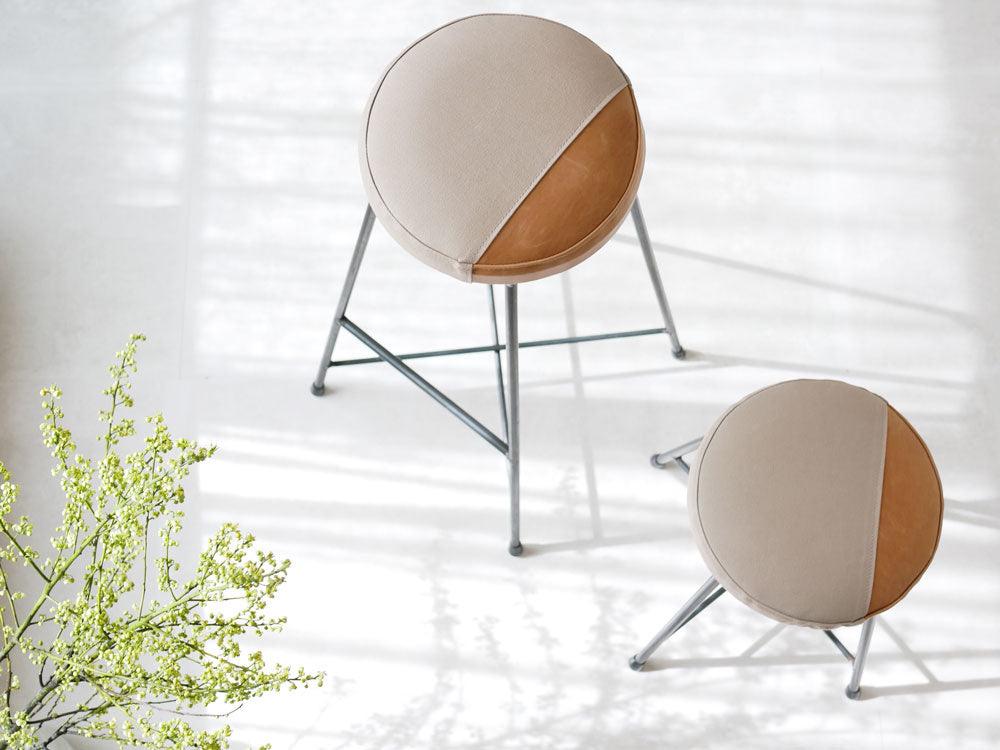 ネイタルデザイン　EIスツール　レトロストライプSTDIOwad収納付き 新品未使用 ネイタルデザイン レトロストライプ EI STOOL 【公式通販】