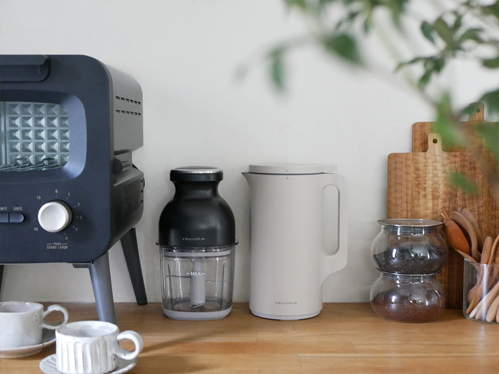【recolte/レコルト】コードレス カプセルカッターボンヌ《保冷バッグ付き - HinataLife特別セット》