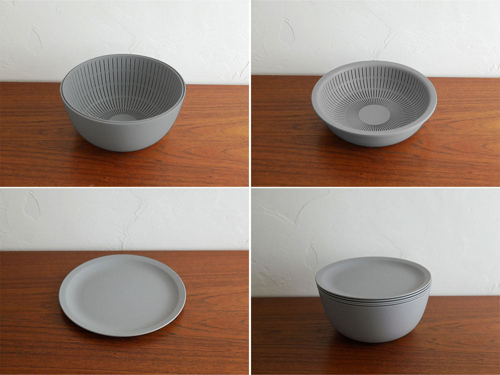 like-itの米とぎ用ザルとボウルセット