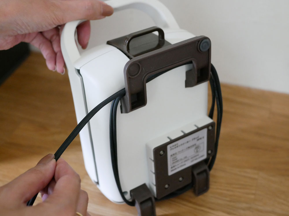 recolte製プレスサンドメーカー本体とプレート