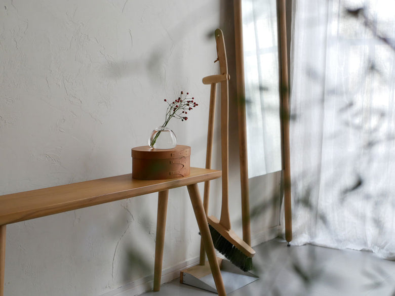 アクシスのチェリー材オーバルシェーカーボックス