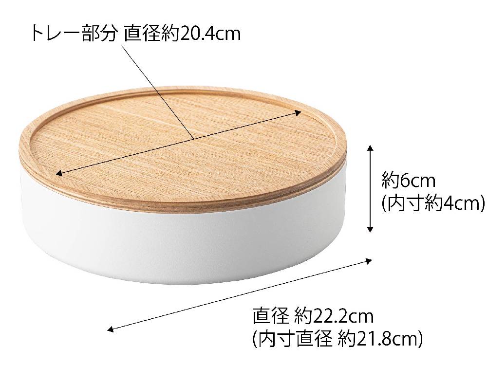 RINの蓋付き収納ケースとキッチン用品