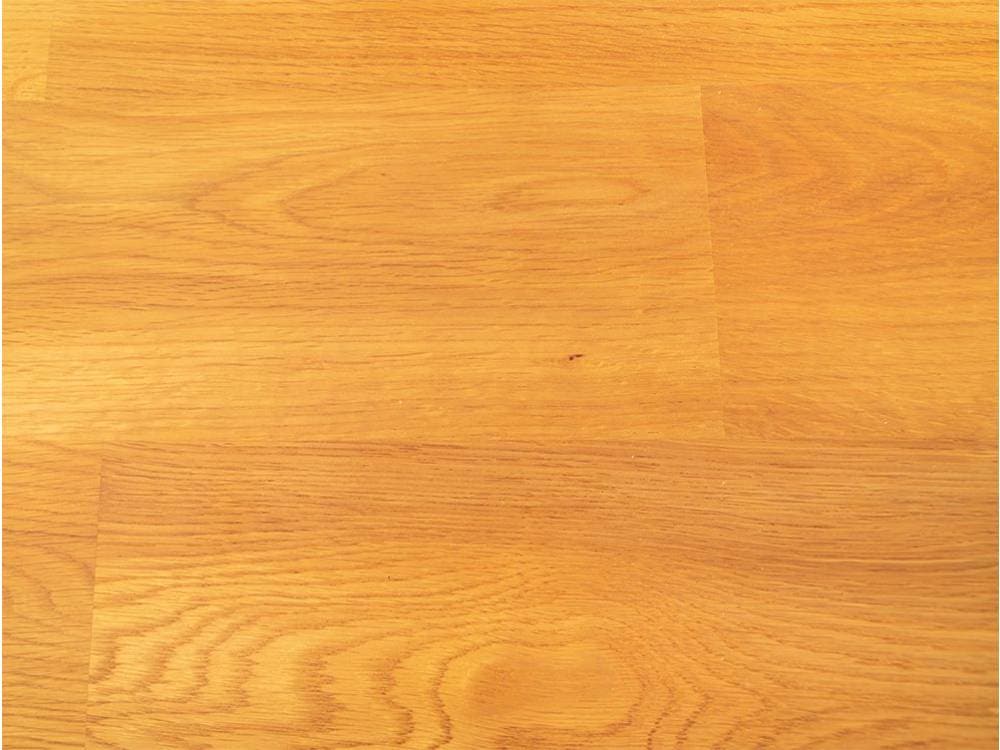 アデペシュのオーク突板とアイアン脚のラウンドダイニングテーブル