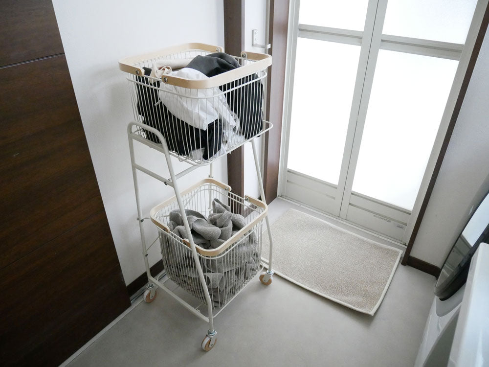 マッシュ リヴ キャリーバスケットワゴン S