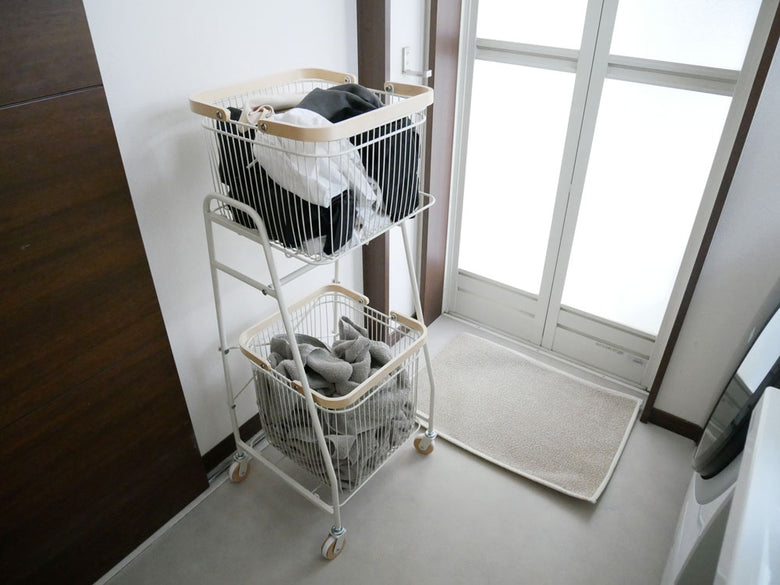 マッシュ リヴ キャリーバスケットワゴン S