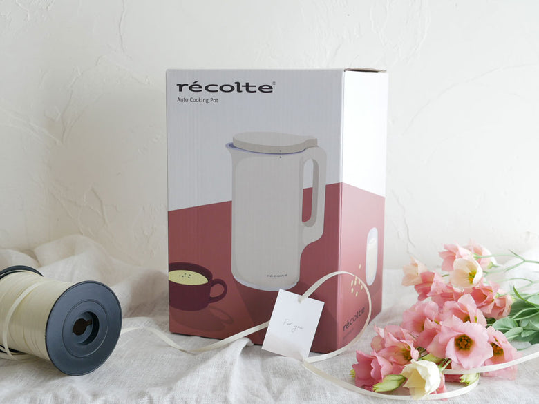 《ノベルティ付》【recolte】自動調理ポット レギュラー（カッティングボードミニ）