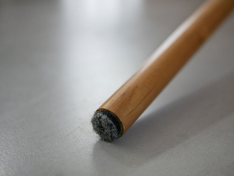 チーク木製の2段ネストテーブル