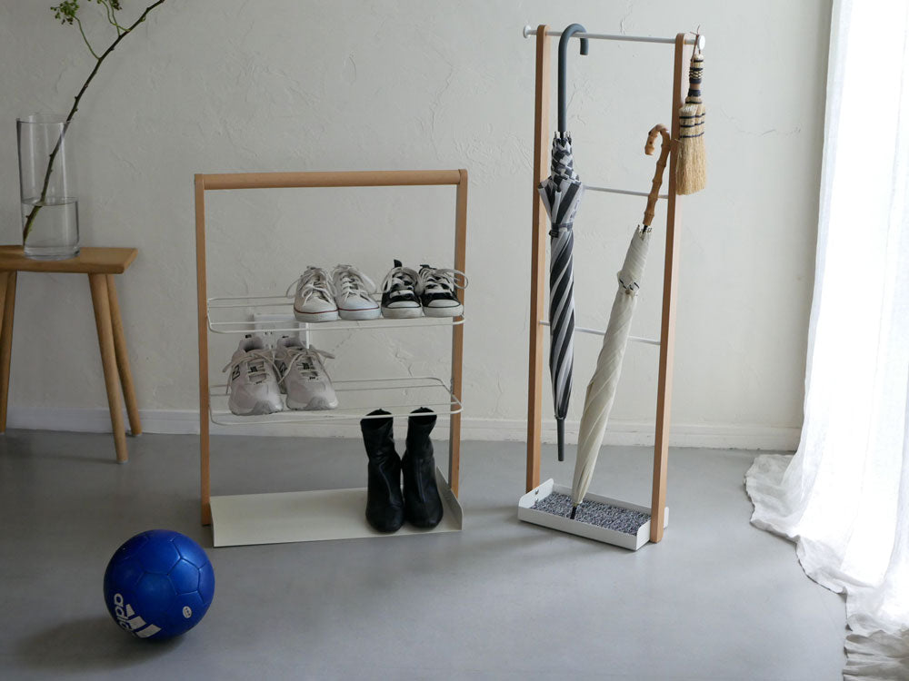 【Mash /マッシュ】リヴ エントランスラック ホワイト