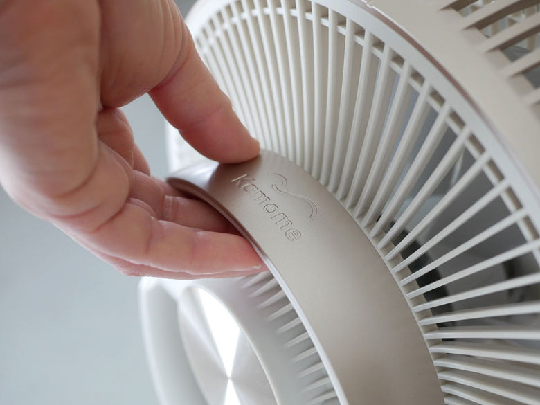 【Kamomefan/カモメファン】やわらかい風を届けるKamomefan+c lite2(上下自動首振りモデル)