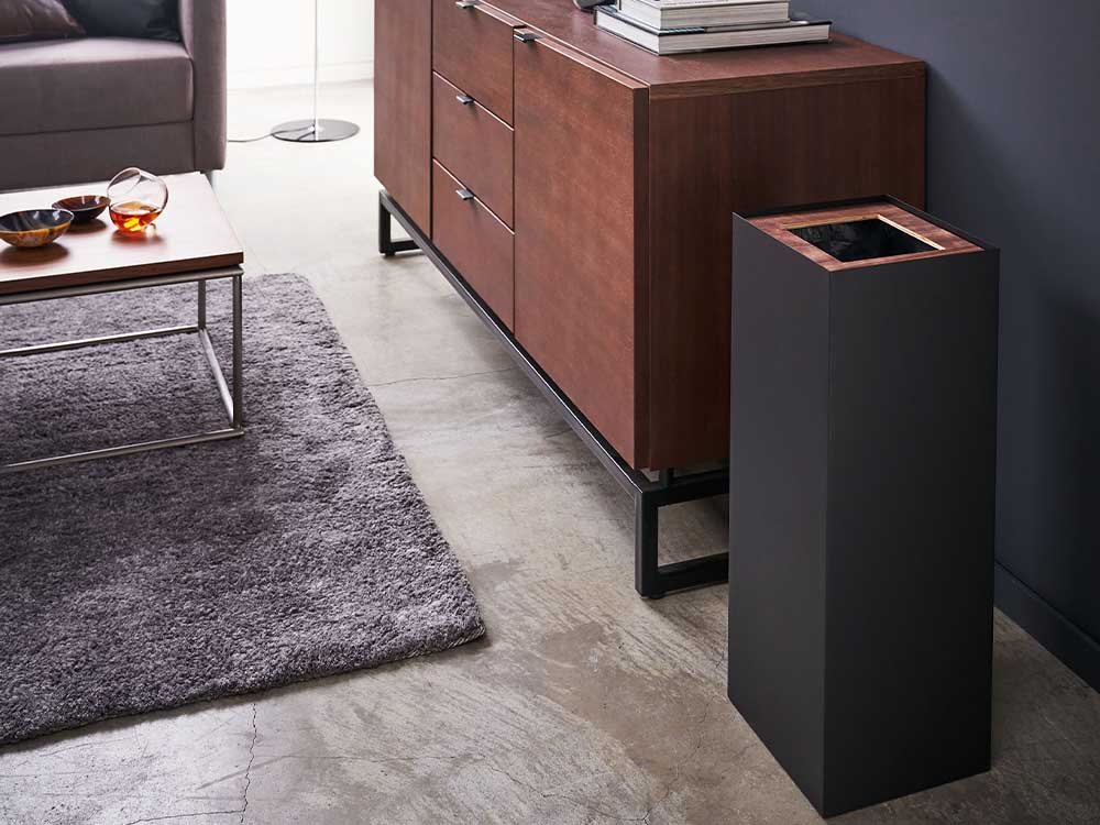 【RIN/リン】天然木を使用したスタイリッシュなトラッシュカン