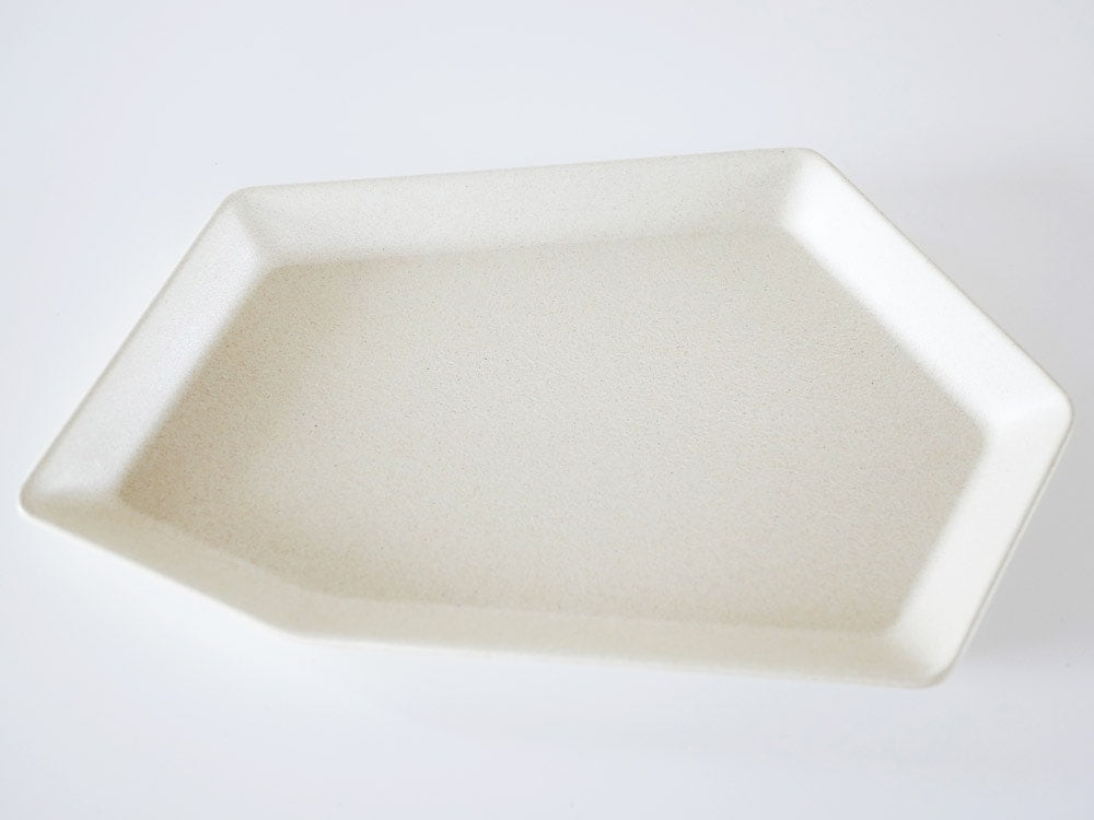 ideacoシマモリプレート、バンブーメラミン製セラミック皿