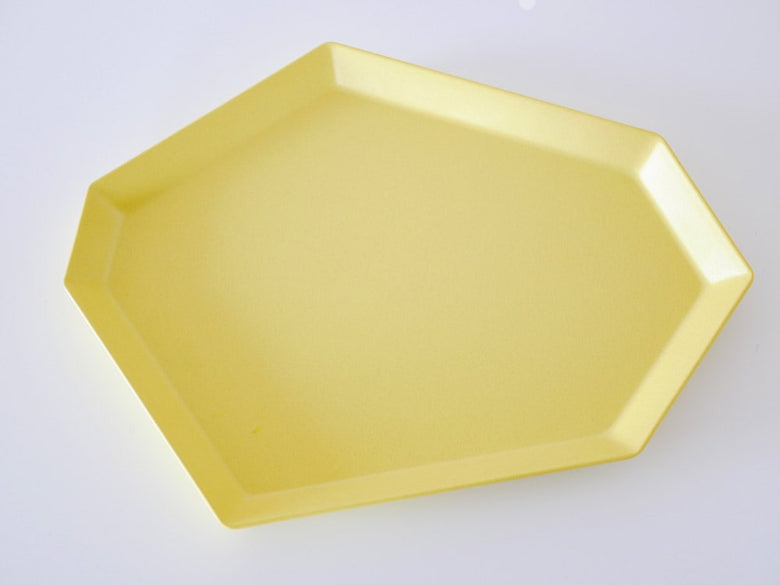 黄色のideacoシマモリプレート