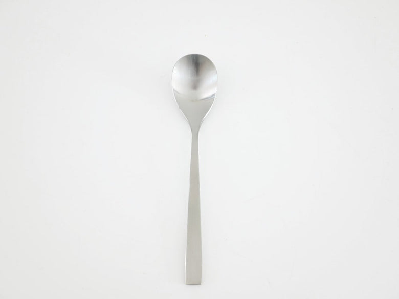 燕振興の銀製マット仕上げスプーン