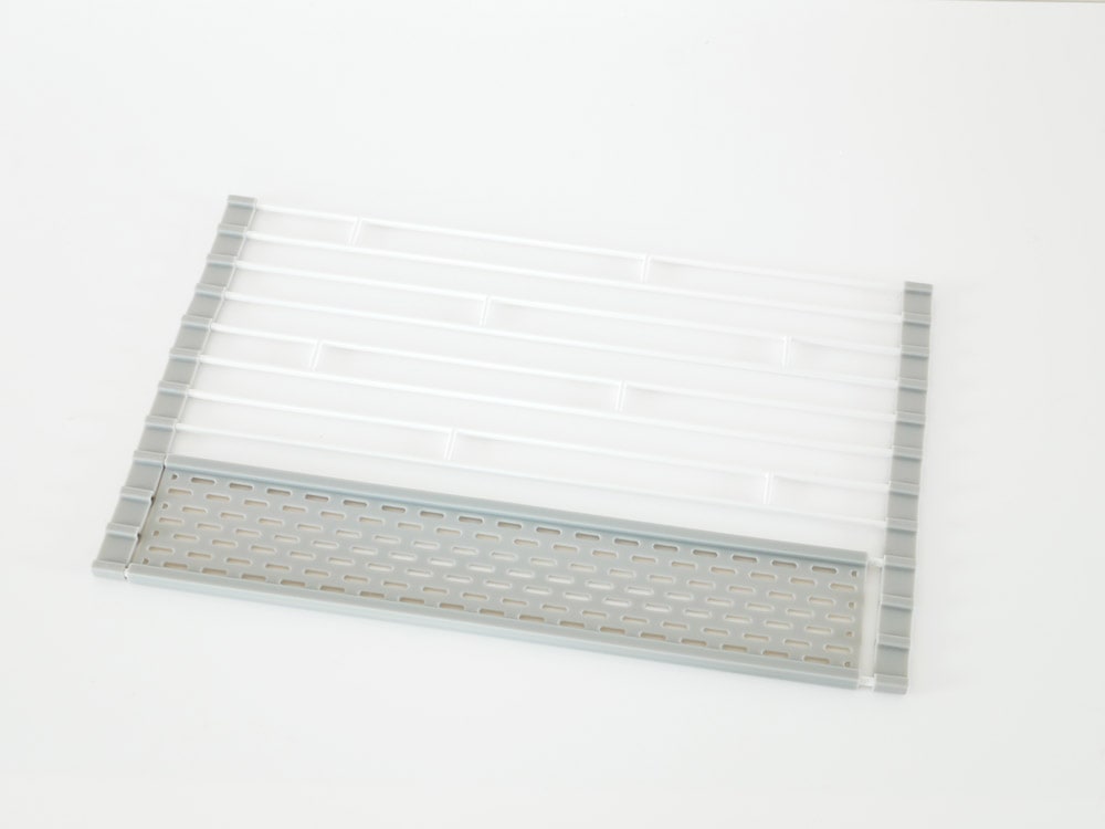 シリコーントレー付き折りたたみ水切り