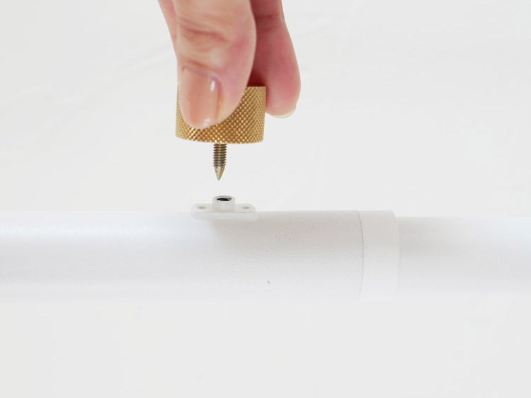 ドローアライン002テンションロッドB、プラスチックとワイヤー製