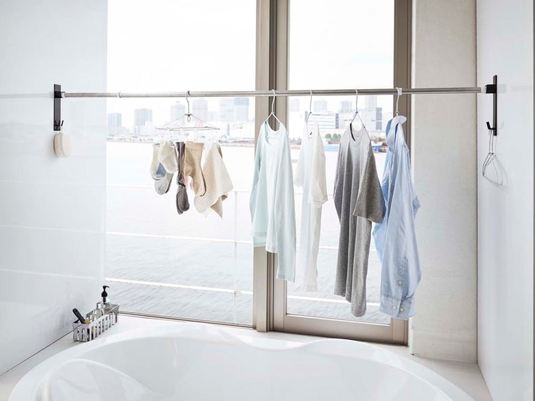 タワー マグネット物干しホルダー2個セット