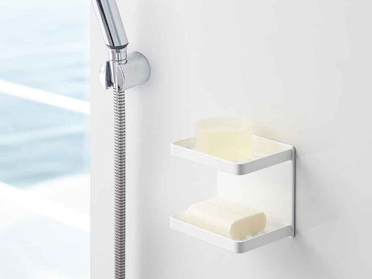 タワー製二段マグネットソープトレー