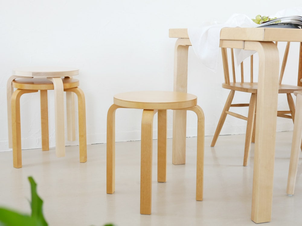 Artek/アルテック】スツール60/E60【受注生産品・メーカー直送・代引き