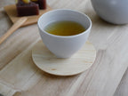 SALIU製山桜ほうじ茶用茶碗と茶敷のセット