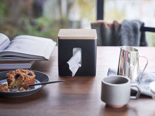 RINブランドのティッシュ＆トイレットペーパーケース