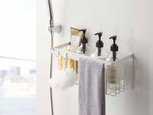 タワー製マグネットバスルームバスケットの写真