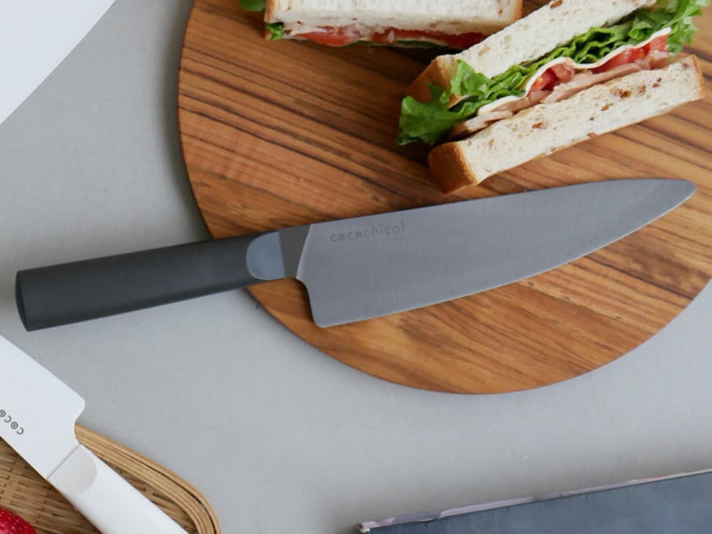 KYOCERA/京セラのココチカルシリーズ、13cmペティナイフ、16cm三徳包丁、18cmシェフズナイフの3本セット