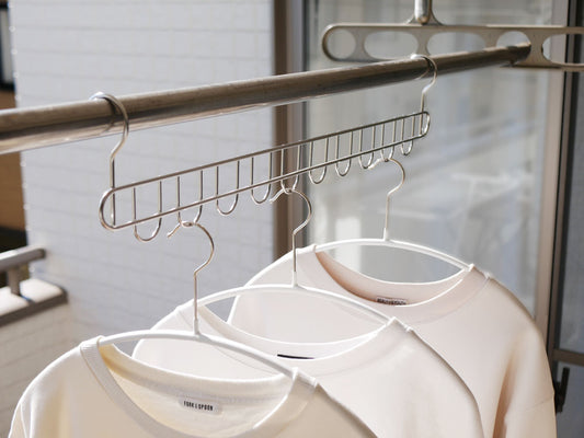 下村企販 ステンレスフック10連ハンガー