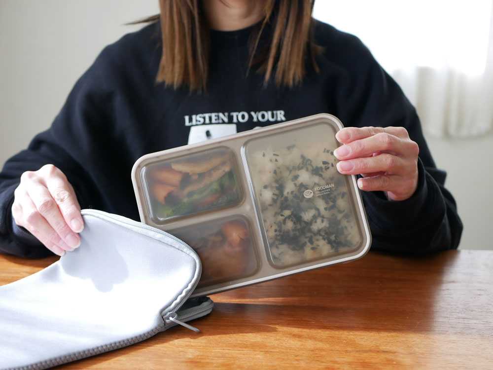 【CB JAPAN/シービージャパン】薄型弁当箱 抗菌フードマンシリーズ