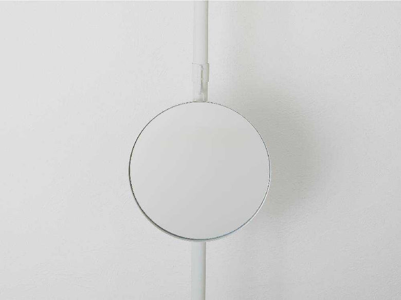 ドローアライン023縦型ミラーと付属フックのセット