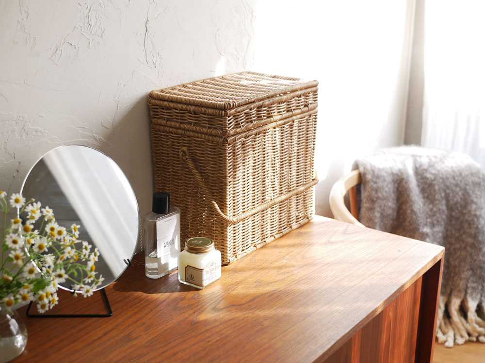 クレエユティルのコスメ収納ボックス