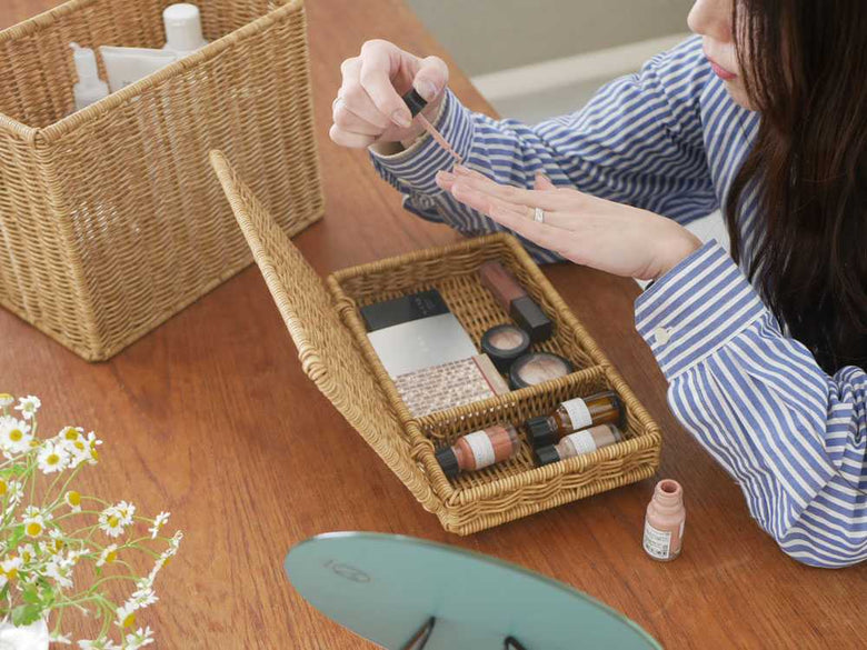 クレエ ユティル コスメボックスの画像