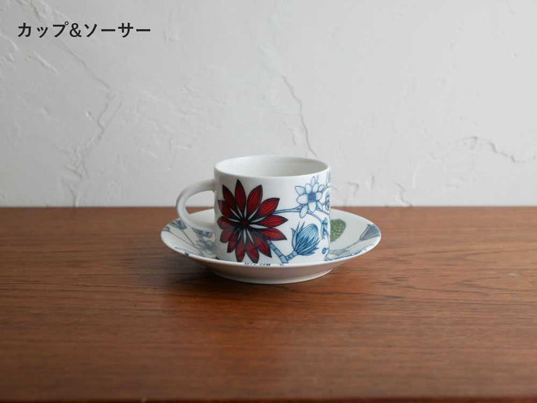 アラビア ルノ サマーレイの陶器食器セット