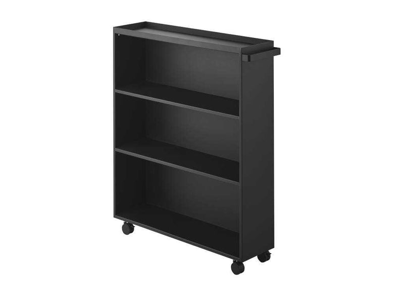 ハンドル付き隠せるタワー型コミックラック