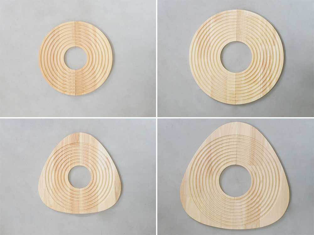 アマブロの木製土隠しプラントテーブル