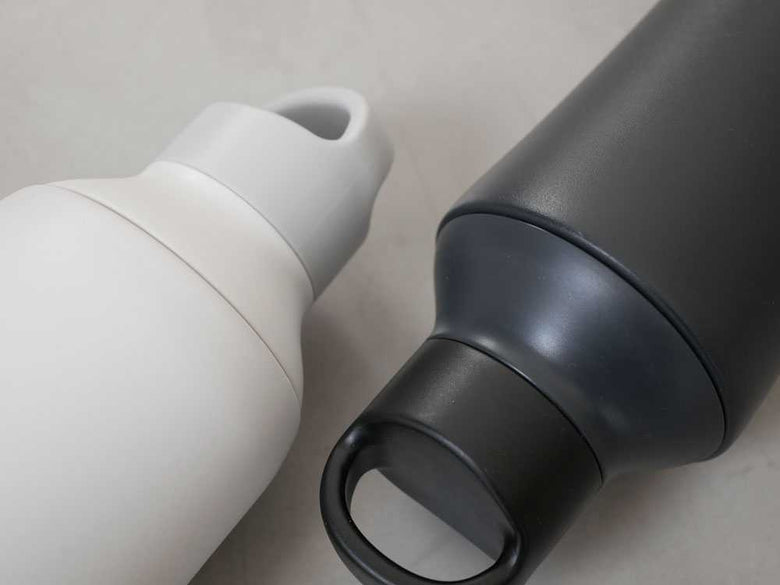 ソコモの洗えるシルバープラスチックボトル