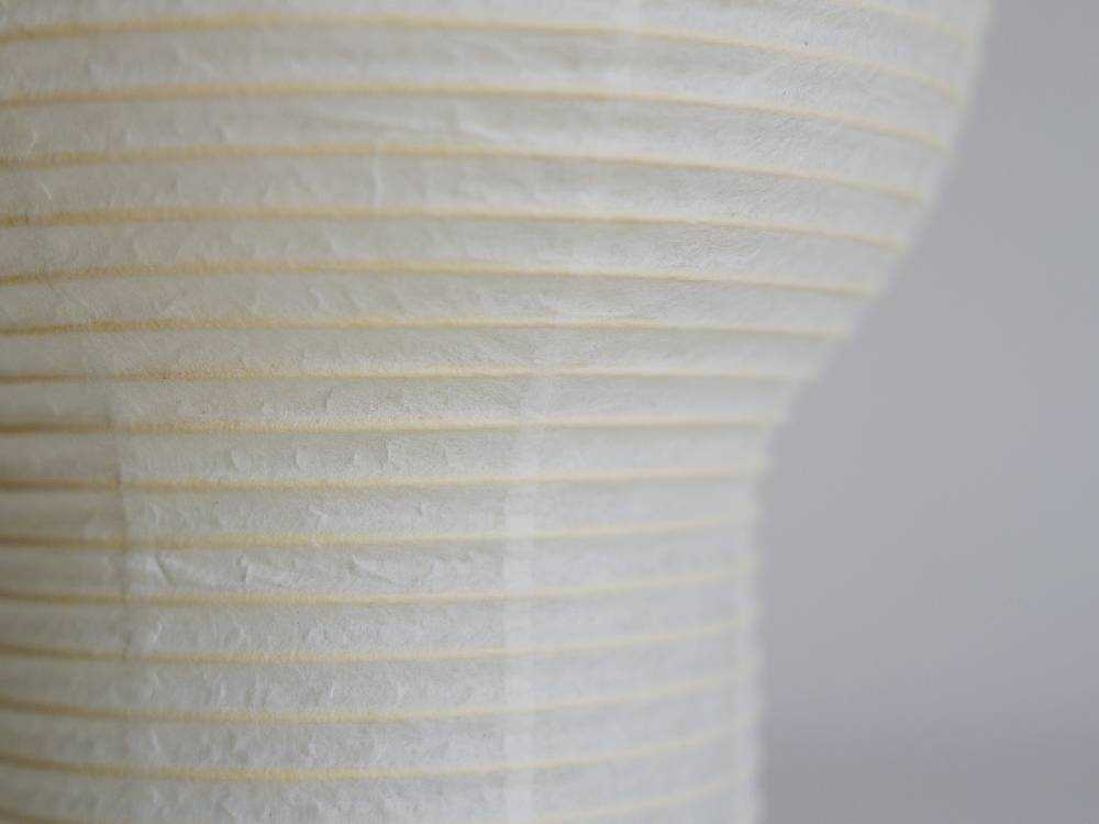 ディクラッセのボボリポータブルランプ、和紙とスチール製