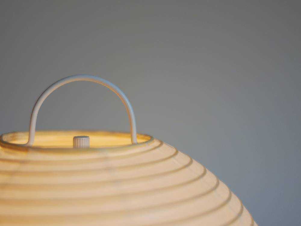 和紙とスチールのディクラッセボボリランプ