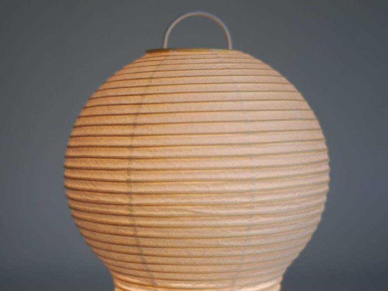 ディクラッセ製オレンジ色のボボリポータブルランプ