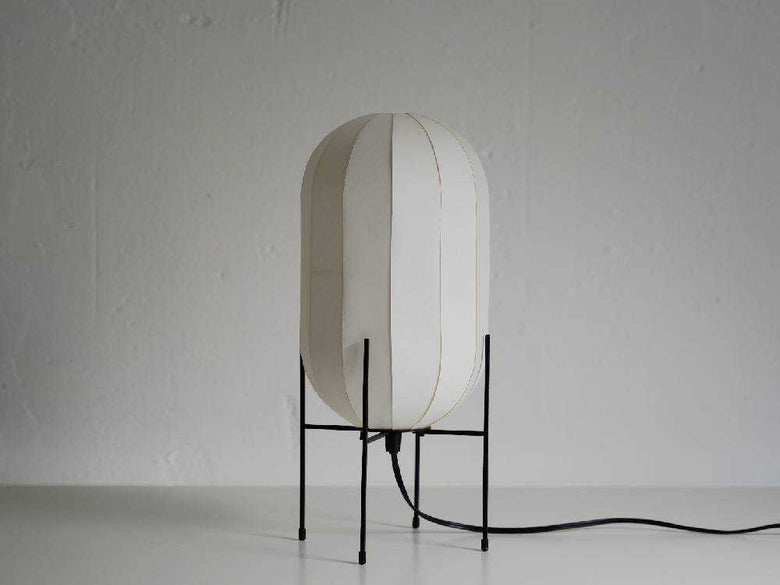 DI CLASSE OHテーブルランプ、スチールと和紙製