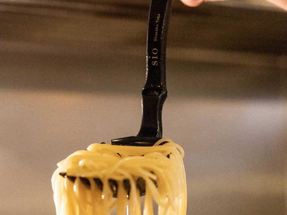 ステンレス製のDreamfarm×Sioパスタレードル