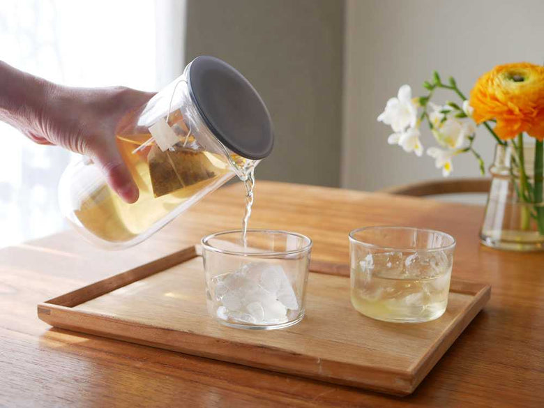 水出しハーブティーとガラスカラフェのセット
