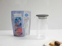 カラフェ＆ハーブティ《Hinatalife特別セット》 / 20ヶ入 - ももと青色バタフライピー