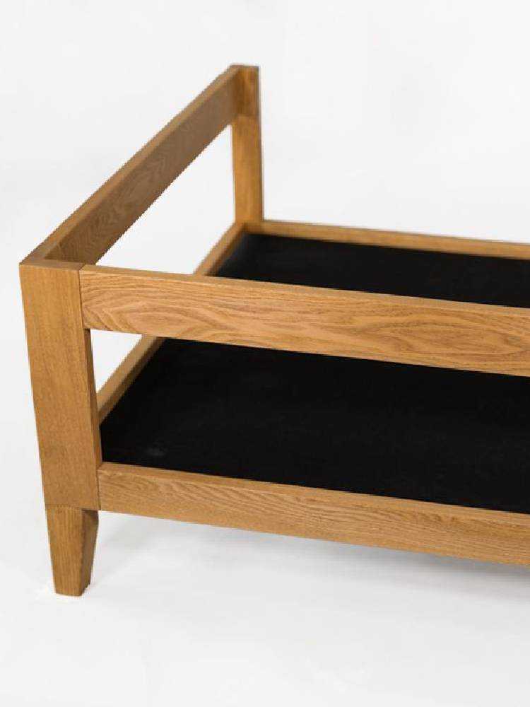 アデペシュ製ブロックマルチ用ウッドベースの木製アウトドア家具