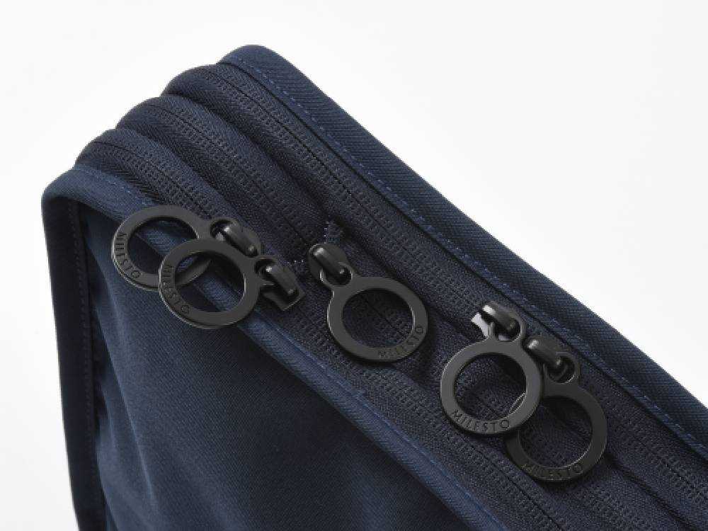 ミレスト ダブルポケット圧縮パッキングオーガナイザー