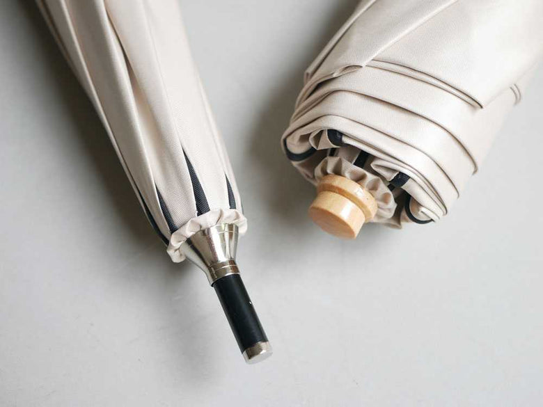 ビコーズの遮光率100%晴雨兼用傘