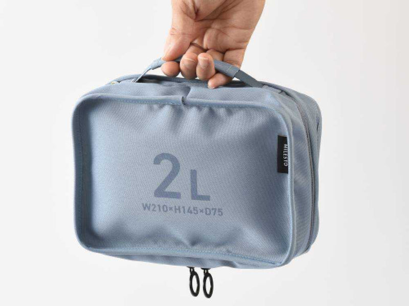 ミレストのハンギングオーガナイザー2Lブラック