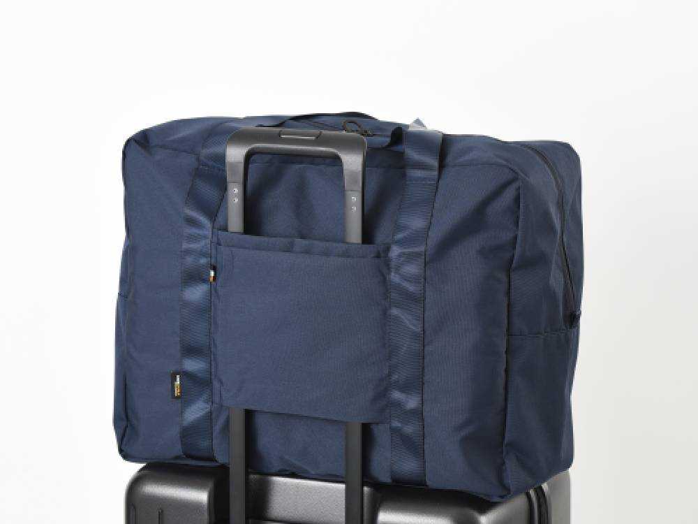 ミレスト ポケッタブルボストンバッグ35L ネイビー